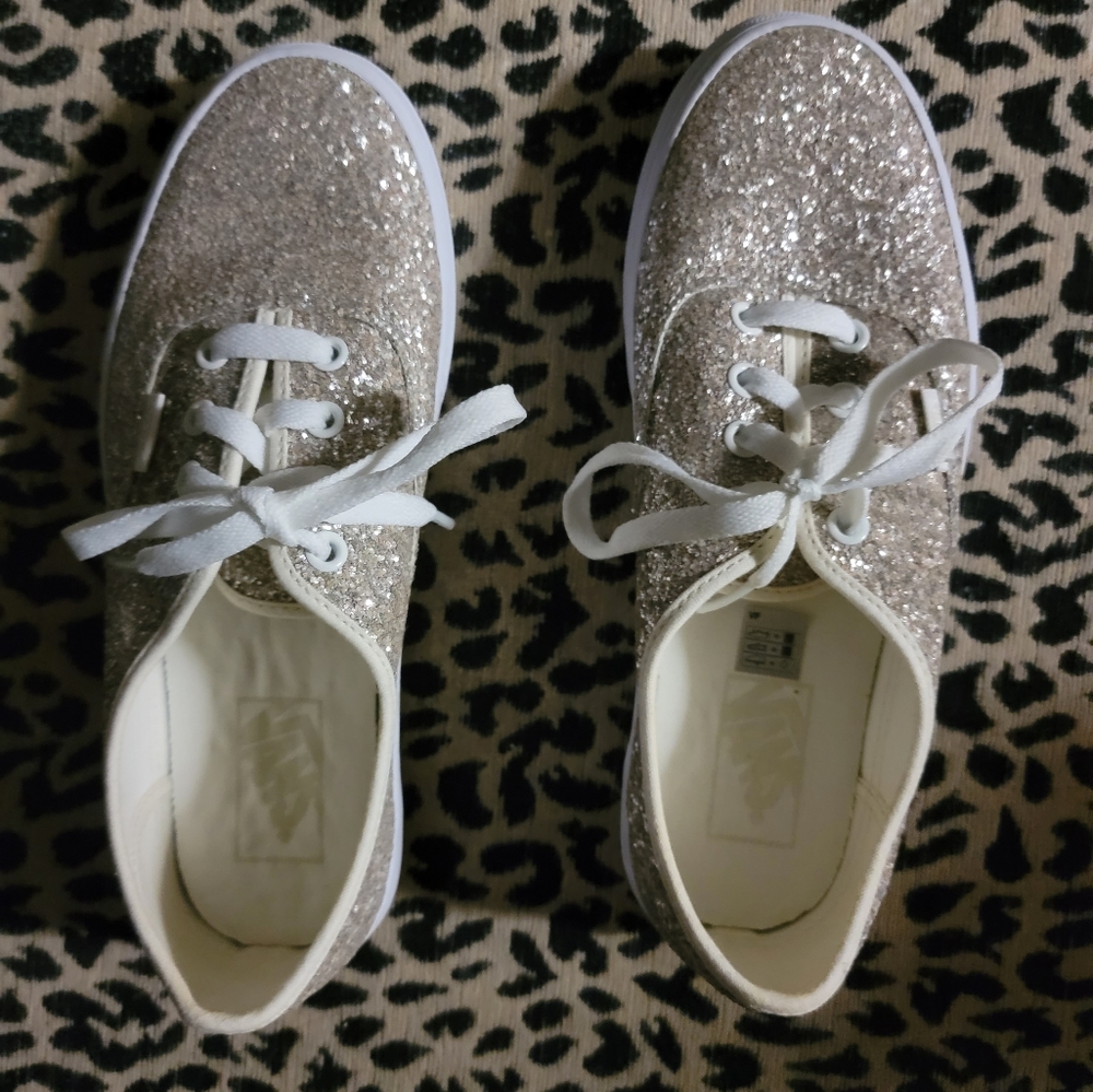 Vans, Sparkly, 7.5 Womens